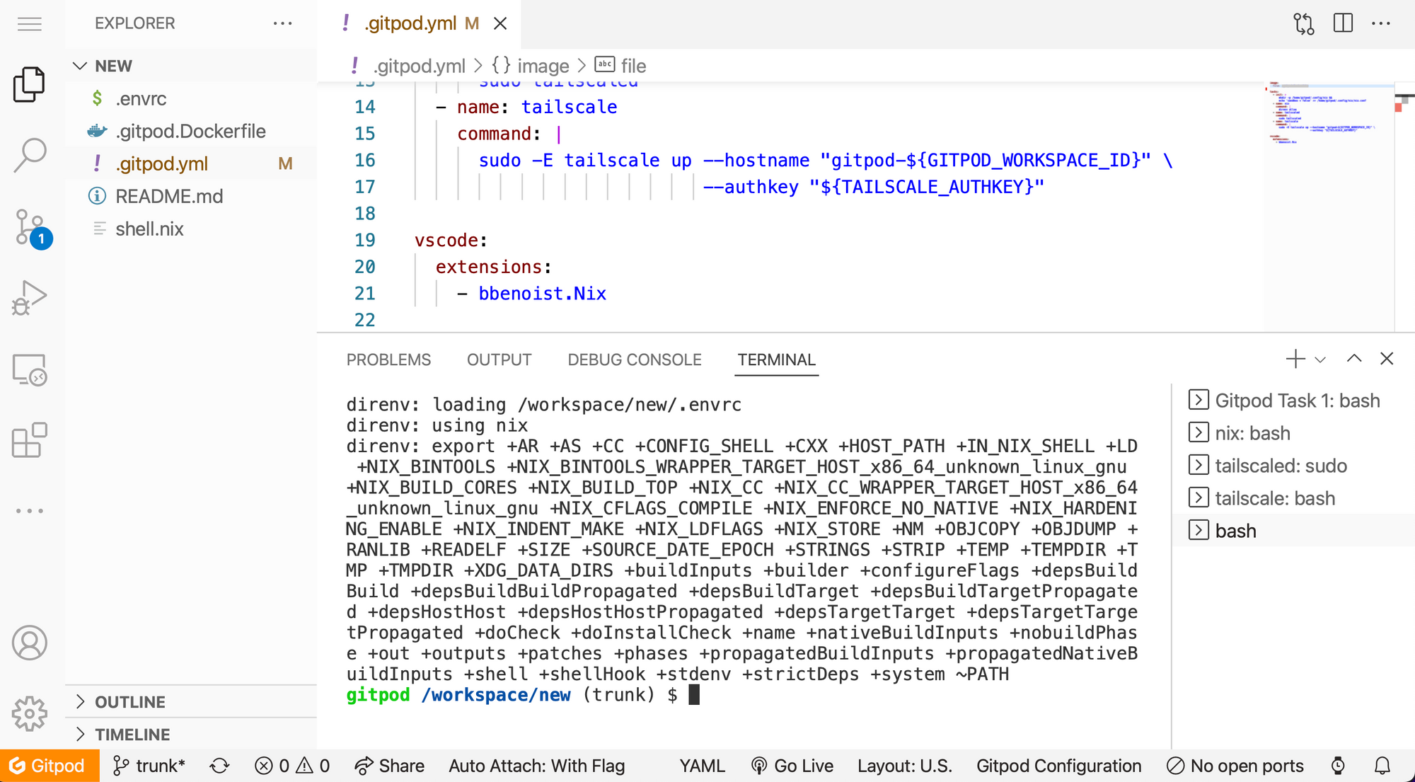 /new convention: think of it as "dotfiles" but "for computers"